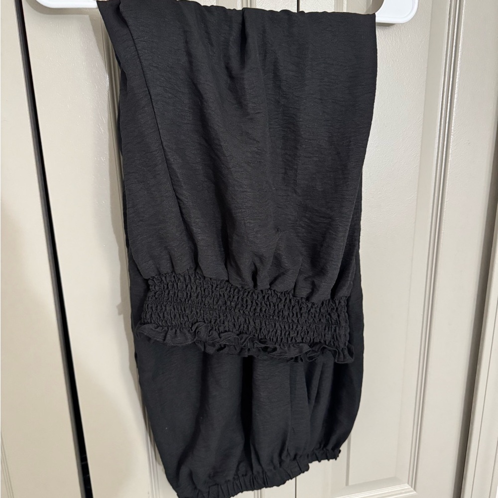 SHEIN Paperbag Wide Leg Pants